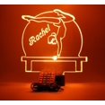 thumbnail image 4 of Gymnast on Beam Night Light Up Lamp LED Personalized Name Free Engraved Gymnastics Athlete Gymnasts Tumbler Desk Table Lamp, Our Newest Feature - It's Wow, with Remote, 16 Color Options, Great Gift, 4 of 12