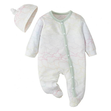 

Lovebay Baby Boy s Romper Jumpsuit Organic Cotton One-Piece Coverall 0-12 Months