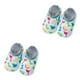 thumbnail image 1 of Greeniant 1 par de zapatillas de agua de nailon para niños, suela de silicona portátil, zapatos de natación para niños y niñas, botas subacuáticas de Type2 NO2 Greeniant  CBP227584, 1 of 5