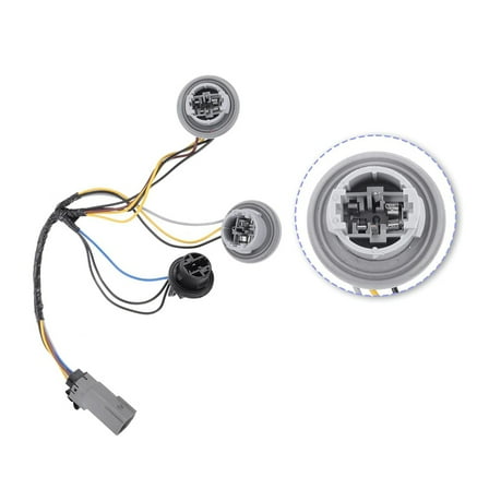 1 x Tail Light Socket and Wiring Harness For Ford F-150 2.7L 3.0L 3.3L 3.5L 5.0L