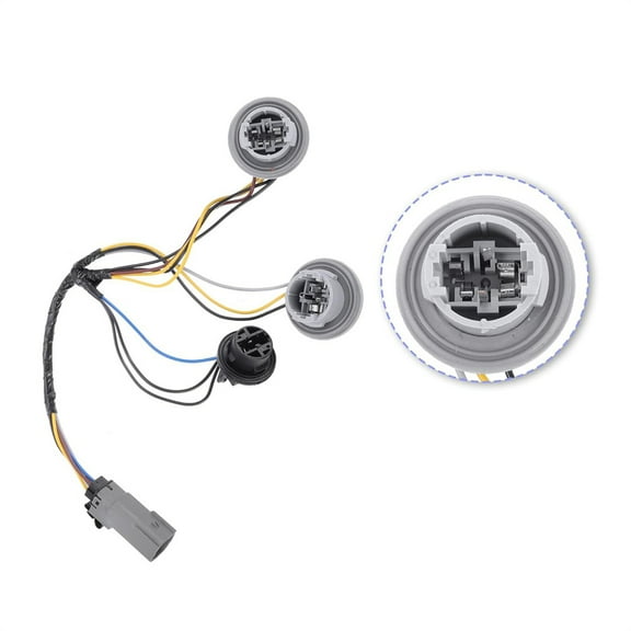 1 x Tail Light Socket and Wiring Harness For Ford F-150 2.7L 3.0L 3.3L 3.5L 5.0L