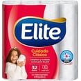 thumbnail image 1 of Elite Classic Care Double Ply Toilet Paper 32 Rolls - Cleanliness and Care for Your Skin, 1 of 4