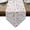 White, variant on Ice Cream Happy Birthday Table Runner Linen Burlap Table Runner 36 Inches Small Ribbon Cute Cake Balloon Dresser Scarves for Kitchen Island Coffee Dining Room Party Holiday Decoration 13"x36"