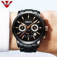 thumbnail image 5 of NIBOSI New Fashion Mens Watches Top Luxury Brand Sport Quartz Luminous Watch Waterproof Chronograph Wristwatch Mens Watches, 5 of 6