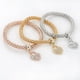 thumbnail image 3 of Dijes elegantes para mujer para pulseras, joyas para mujer, colgantes, 3 piezas, pulseras con cadena, 3 of 3