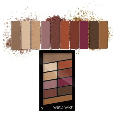 (3 Pack) WET N WILD Color Icon Eyeshadow 10 Pan Palette - Rosé In The
