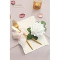 thumbnail image 4 of Artificial Flowers 16pcs 3.5" Real Looking Blush Foam Fake Hybrid Tea Roses with Stems for DIY Wedding Bouquets Pink Bridal Shower Centerpieces Floral Arrangements Party Tables Home Decoration, 4 of 5