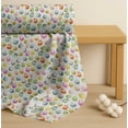 thumbnail image 4 of Soimoi Cotton Voile Fabric Egg Easter Print Fabric by The Yard 42 Inch Wide, 4 of 7