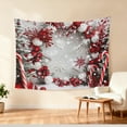 thumbnail image 4 of SOFIKAANMU Christmas Tapestries, Various Designs And Patterns, Winter Snow And Forest Tapestries, Bedroom And Dormitory Home Decor Tapestries, 6 Sizes, 80 X 60 Inches., 4 of 7