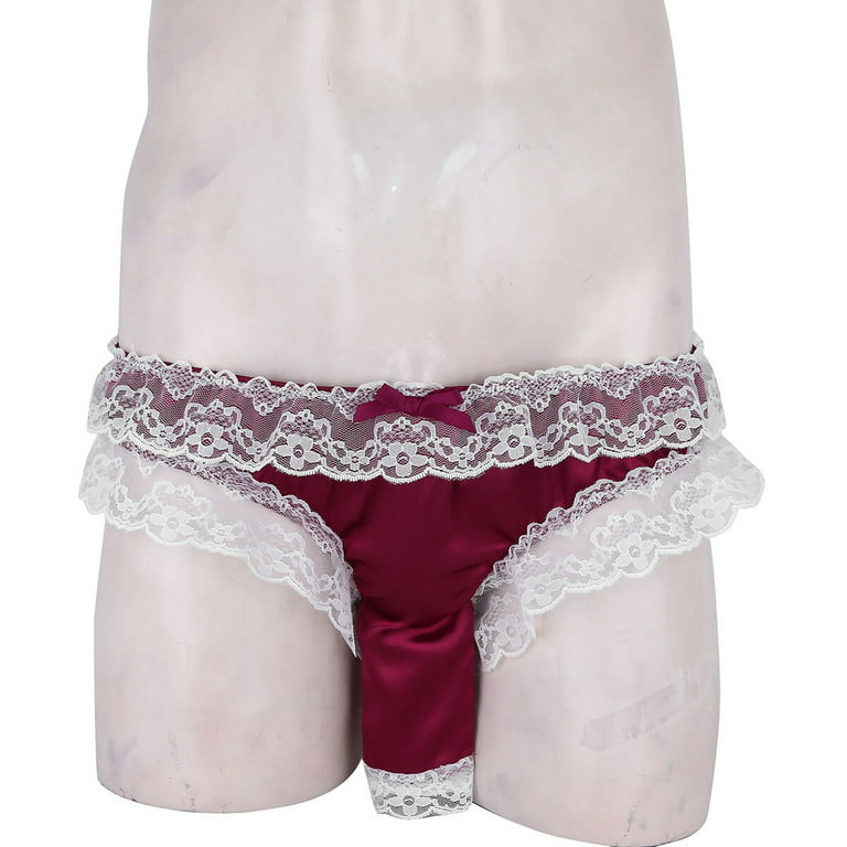 SEXY MEN INVISIBLE c string underwear posing pouch panties briefs