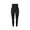 Black, variant on FITVALEN Women Hot Neoprene Sauna Sweat Pants Workout Running Slimming Capris High Waist Compression Leggings Body Shaper