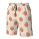thumbnail image 4 of Balery Orange Peach Traje de Baño Estilo Hawaiano para Hombre, Shorts de Secado Rápido con Bolsillos-3X-Large, 4 of 6
