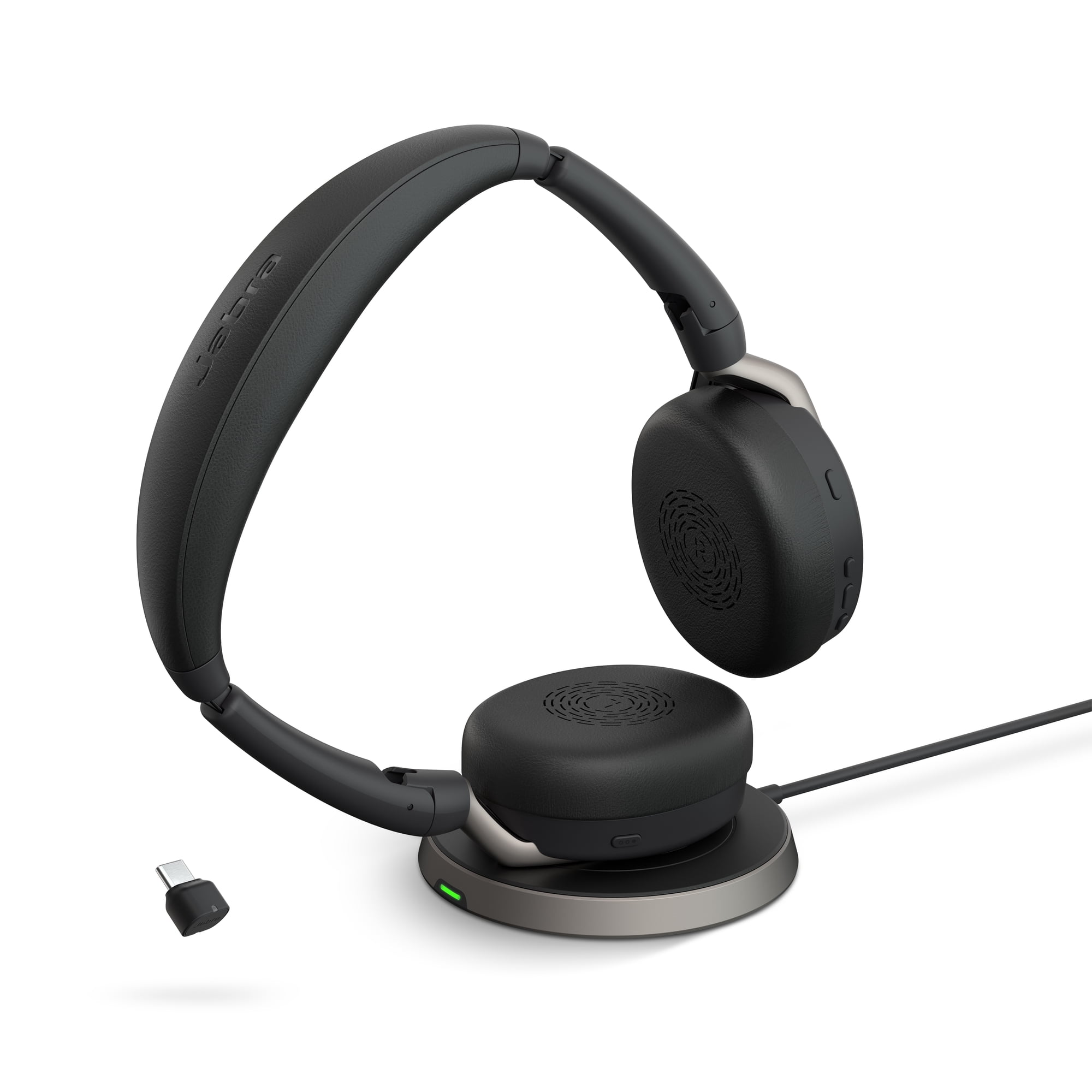 Jabra Evolve2 65 Flex - USB-C MS Stereo (Wireless Charging) Wireless Headset / Music Headphones