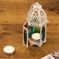 thumbnail image 2 of Lanternes à Bougie Style Marocain Ensemble de 2 - Petite Bougie Chauffe-Plat, 2 of 4