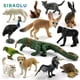 thumbnail image 2 of Komodo-figura de dragón, lagarto, Lobo, perro, gato, perezoso, pájaro, zorro, modelo de Animal, decoración del hogar, accesorios de decoración de jardín de hadas en miniatura, 2 of 4