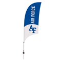 thumbnail image 1 of Showdown Displays 810028USAF-001 7.5 ft. Air Force Falcons Razor Feather NCAA Flag with Spike Base - No.001, 1 of 1