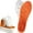 1 Pair-orange, variant on Steppers Insoles for Men Women, New Ultra-Soft Steppers Massage Insole, Trim to Fit Insoles with Arch Support for Foot Pain Relief and Fatigue Reduction (1 Pair-Orange, Men 4-4.5/Women 5.5-6)