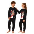 thumbnail image 7 of Themed Kids Pajama Cozy Holiday Print Loungewear For Girls Festive Family Sleepwear Soft Two Piece Outfit, 7 of 7