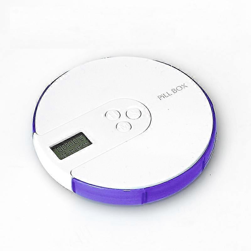 Weekly Pill Dispenser With Alarm 7-day Medicine Pill Organizer With Alarms Per Day Portable Smart Pill Box gx2024120694_Perfect Gift