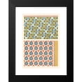 thumbnail image 2 of Gustave Jéquier 18x24 Black Modern Framed Museum Art Print Titled - 42. Ceiling of the Tomb of Amenemhat (N 82), 43. Ceiling of the Tomb of Hapusenb (N 67) (1911), 2 of 5