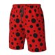 thumbnail image 4 of Fotbe Ladybug Pattern Trajes de Baño Estampados para Hombre, Shorts de Verano de Secado Rápido, Ropa de Playa, Bañadores-Small, 4 of 6