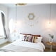 thumbnail image 3 of Espejo de pared colgante con flecos de macramé, espejo bohemio redondo, decoración artística para apartamento, sala de estar, dormitorio, entrada de bebé, guardería, dormitorio, marfil Fokelyi LRWJ270, 3 of 7