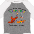 thumbnail image 4 of Inktastic Laissez les bon temps rouler Mardi Gras Partying Seafood Boys or Girls Long Sleeve Baby Bodysuit, 4 of 5