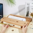 thumbnail image 3 of 1 Set/6pcs Bookbinding Tools Kit Wood Bookbinding Press Kit Handmade Bookbinding Tools Book Binding Kit with Wood Board Nut Scerw, 3 of 6