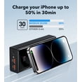 thumbnail image 3 of Cargador portátil Baseus Power Bank de 3000 mAh de 22,5 W con 4 puertos, 3 of 8