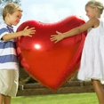 thumbnail image 4 of Washranp 36 Inch Heart Huge Balloons,Romantic Foil Balloons Valentines Day Balloons for Wedding Engagement Anniversary Party Favor Decorations, 4 of 7