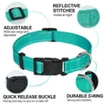 thumbnail image 2 of Minzimin Reflective Dog Collar for Medium Large Small XS XL Extra Small Dogs, Nylon Adjustable Puppy Collar, 2 of 6