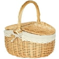 thumbnail image 1 of 1Pcs Camping Food Storage Hamper for Outdoor Activities 9.8X7.3X5.3in, 1 of 9