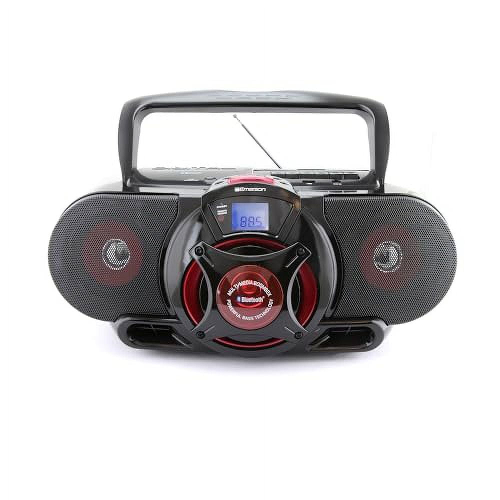 Naxa Electronics 7-inch Bluetooth DVD Boombox, Portable CD