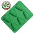 thumbnail image 3 of Advancent 6 rejillas 3D árbol de Navidad molde de silicona molde divertido árbol de Navidad molde de silicona para Mousse pastel Muffin hornear molde de Utensilios de cocina Advancent HA013043-00, 3 of 6