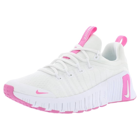 Nike Free Metcon 6 Womens Shoes Size 11, Color: White/Playful Pink