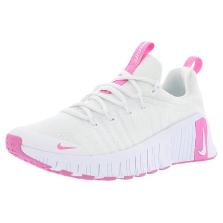 Nike Free Metcon 6 Womens Shoes Size 7.5, Color: White/Playful Pink