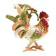 thumbnail image 3 of Joyero de gallo Joyero esmaltado Artesanía Coleccionables Creativo Hermoso Cola de oro verde, 3 of 9