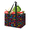 Multicolor 2, variant on CURLYOOT Colorful Paw Pattern Reusable Grocery Bag, Large Foldable Grocery Totes Shopping Bag for Groceries, Black Shopping Bags with Handles for Kitchen Trunk Picnic