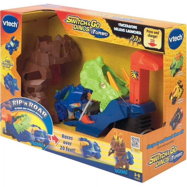 Dino Launcher 2-in-1 SWITCH & GO DINOS – D'Best Toys