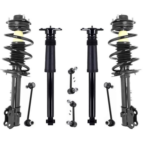 Front Struts Complete Shocks & Links For Kia Sportage 2011-13 All Wheel Drive