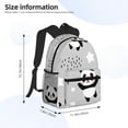 thumbnail image 4 of Picia Pandas Large Capacity Backpack Classic Style Backpack Casual Backpack Water-Resistant School Work Travel Outdoor Backpack, 4 of 8
