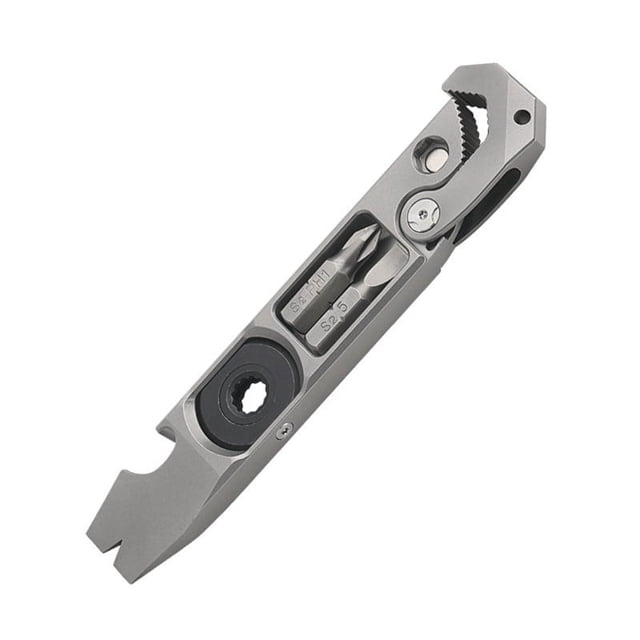Barre de Récupération en Titane, Outil Multifonctionnel, Clé/barre de Récupération/tourne-Ongles/conducteurs de Bouteilles & Autres Fonctions