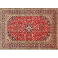 thumbnail image 1 of Ahgly Company Indoor Rectangle Traditional Light Copper Gold Medallion Area Rugs, 5' x 8', 1 of 6