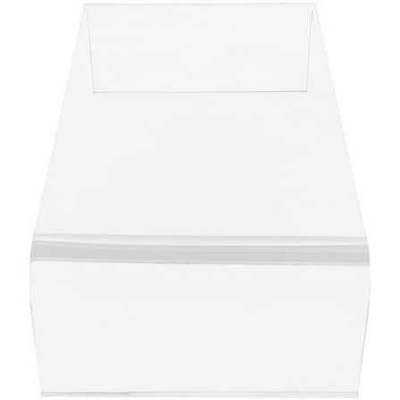 FONDOTIN Height Adjustment Acrylic Monitor Stand Riser Transparent 1Pack