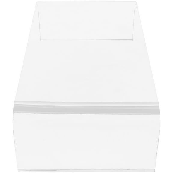 FONDOTIN Height Adjustment Acrylic Monitor Stand Riser Transparent 1Pack