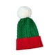 thumbnail image 1 of Gorro de Navidad, gorro de punto ligero para espectáculos en el escenario, esquí, equitación, festivales de primavera Adultos Verde Rojo, 1 of 8
