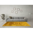 thumbnail image 3 of Ahgly Company Indoor Rectangle Oriental Yellow Traditional Area Rugs, 8' x 12', 3 of 4