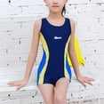 thumbnail image 7 of Mceream Girls Swimsuit One Piece Boyleg Bathing Suit Full Coverage Rash Guard Bathing Suit Teen Practice Swimwear with UPF 50+ Size 4-14, 7 of 7