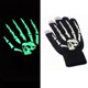 thumbnail image 2 of Guantes de calavera Guantes de esqueleto con pantalla táctil que brillan en la oscuridad Suministros de Halloween, 2 of 5