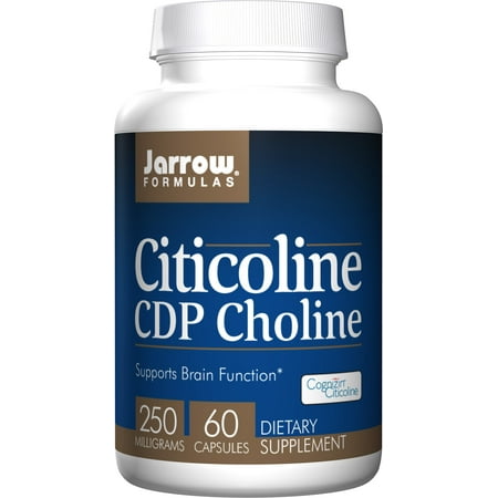 Jarrow Formulas CDP Choline , Supports Brain Function, 250 mg, 60 (Best Vitamins For Brain Function)